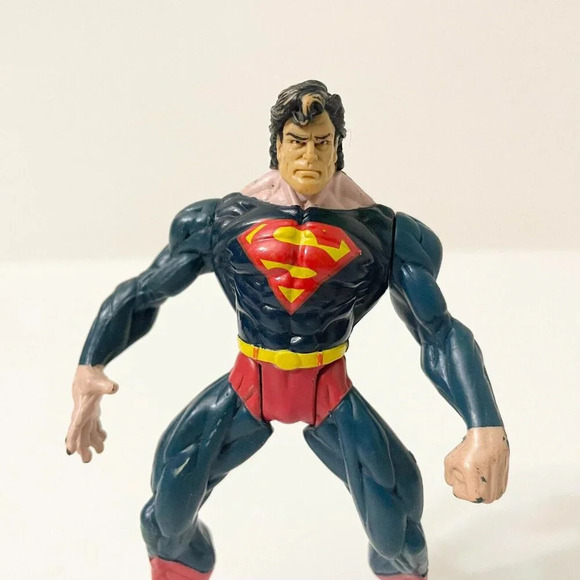Vintage 1996 DC Comics Superman Action Figure 5 Inch Tall - Picture 2 of 16